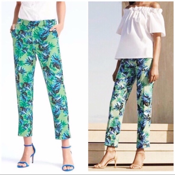 Banana Republic Pants - Banana republic Avery tropical pants